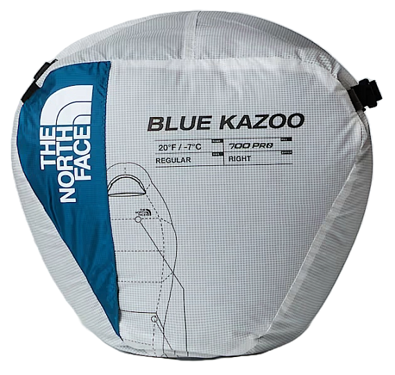 Спальный мешок The North Face Blue Kazoo Reg Banff Blue/Banff Blue - Фото 7 большая