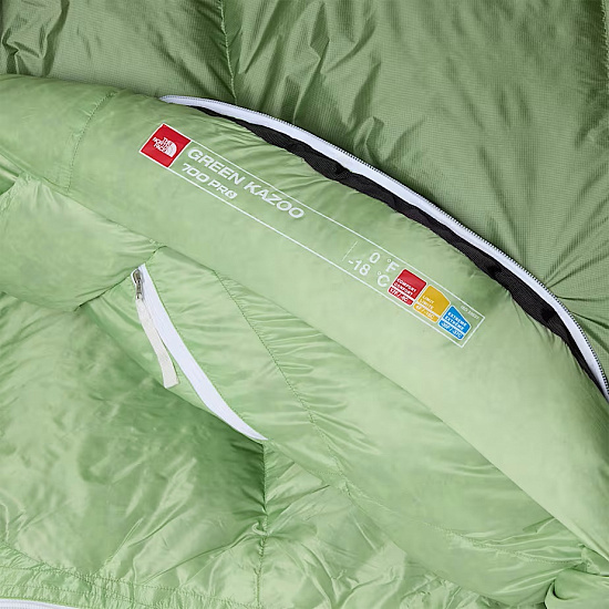 Спальный мешок The North Face Green Kazoo Reg Forest Shade - Фото 4 большая