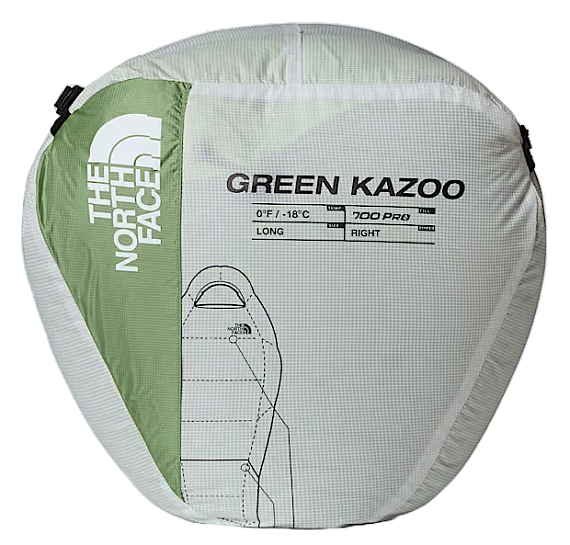 Спальный мешок The North Face Green Kazoo Reg Forest Shade - Фото 7 большая
