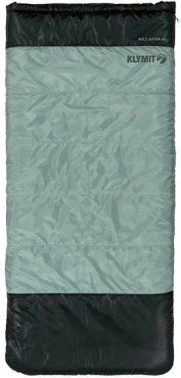Спальный мешок Klymit Wild Aspen 20 Rectangle Зелёный - Фото 1 большая