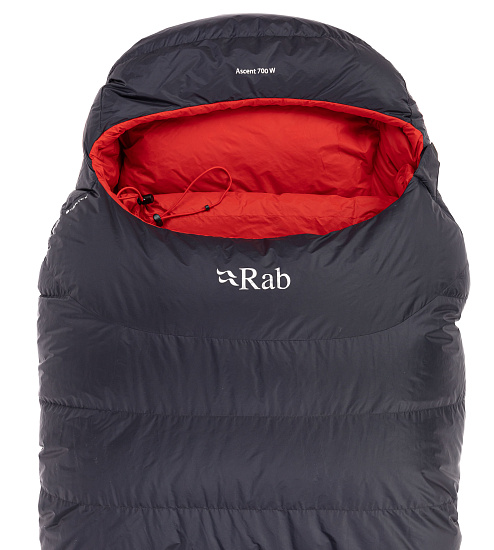 Спальник женский Rab Ascent 700 Ebony - Фото 2 большая