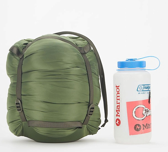 Спальник Marmot Trestles Elite Eco 30 X Wd Vine Green/Forest Night - Фото 4 большая