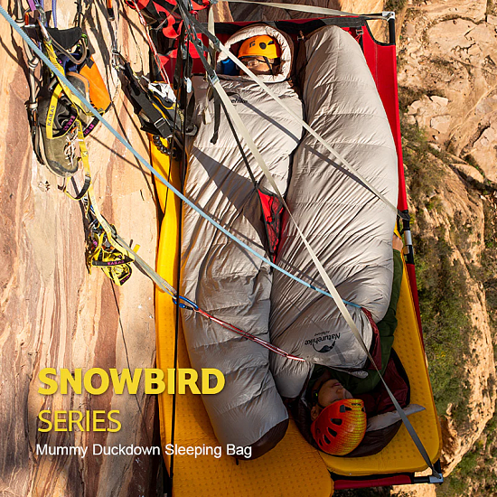Спальник Naturehike Snowbird 2˚C M Smoke Brown - Фото 8 большая