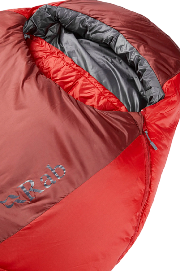 Спальный мешок Rab Solar Eco 3 Extra Wide Oxblood Red - Фото 2 большая
