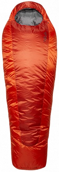Спальный мешок Rab Solar Eco 1 Long Red Clay - Фото 1 большая