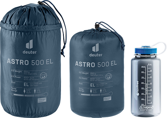Спальный мешок Deuter Astro 500 EL Marine/Ink - Фото 5 большая