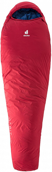 Спальник Deuter Orbit -5 L Cranberry/Steel - Фото 1 большая