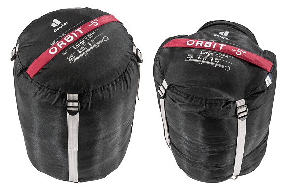 Спальник Deuter Orbit -5 L Cranberry/Steel - Фото 4 большая