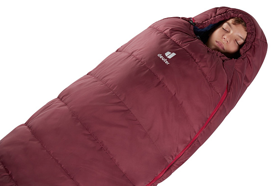 Спальник детский Deuter Starlight Maron/Navy - Фото 2 большая