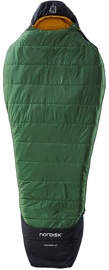 Спальник Nordisk Gormsson -2 Mummy XL Artichoke Green/Mustard Yellow/Black - Фото 1 большая