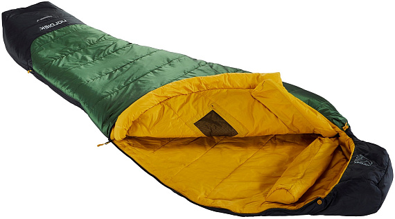 Спальник Nordisk Gormsson -2 Mummy XL Artichoke Green/Mustard Yellow/Black - Фото 3 большая