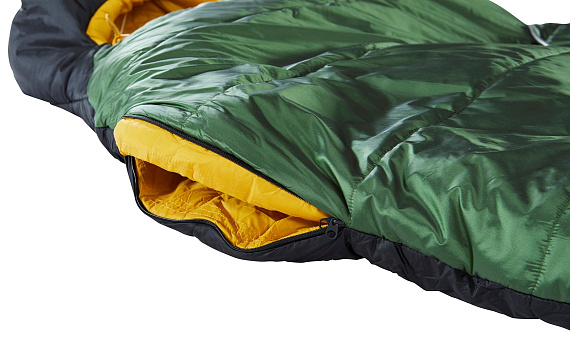 Спальник Nordisk Gormsson -2 Mummy XL Artichoke Green/Mustard Yellow/Black - Фото 11 большая