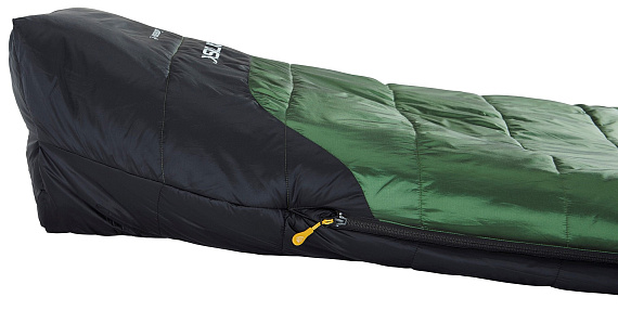 Спальник Nordisk Gormsson -2 Mummy XL Artichoke Green/Mustard Yellow/Black - Фото 12 большая