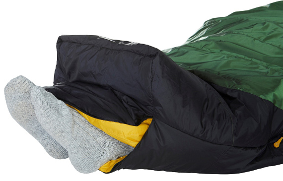 Спальник Nordisk Gormsson -2 Mummy XL Artichoke Green/Mustard Yellow/Black - Фото 13 большая