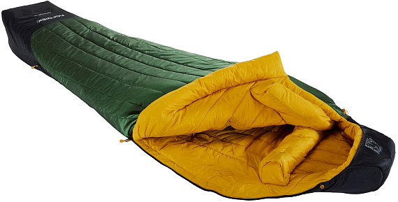 Спальник Nordisk Gormsson -10 Mummy M Artichoke Green/Mustard Yellow/Black - Фото 3 большая