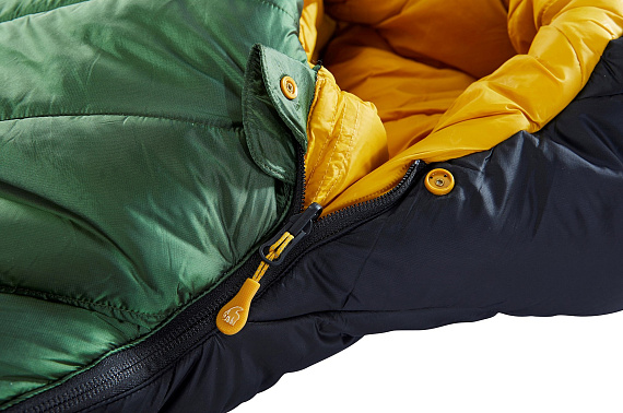 Спальник Nordisk Gormsson -10 Mummy M Artichoke Green/Mustard Yellow/Black - Фото 7 большая