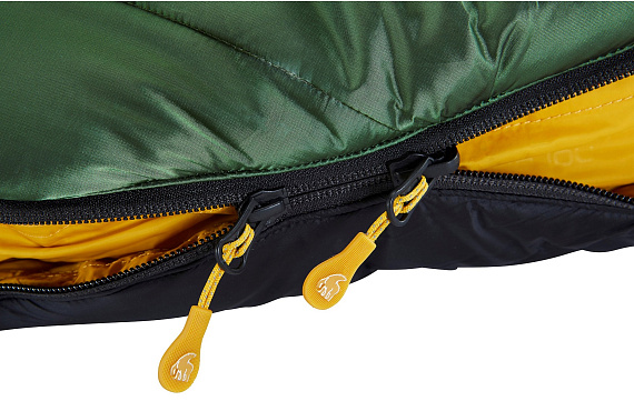 Спальник Nordisk Gormsson -10 Mummy M Artichoke Green/Mustard Yellow/Black - Фото 9 большая