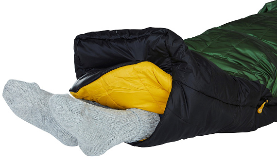 Спальник Nordisk Gormsson -10 Mummy M Artichoke Green/Mustard Yellow/Black - Фото 14 большая
