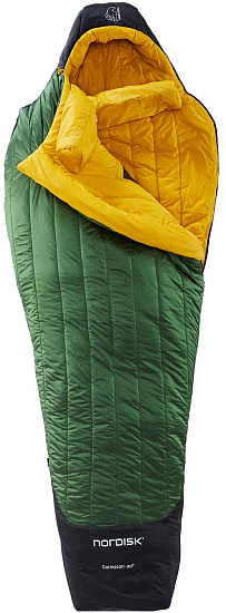Спальник Nordisk Gormsson -20 Mummy M Artichoke Green/Mustard Yellow/Black - Фото 2 большая