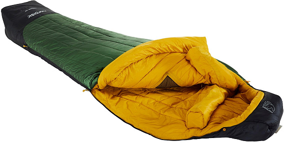 Спальник Nordisk Gormsson -20 Mummy M Artichoke Green/Mustard Yellow/Black - Фото 3 большая