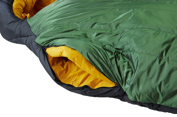 Спальник Nordisk Gormsson -20 Mummy M Artichoke Green/Mustard Yellow/Black - Фото 12 большая