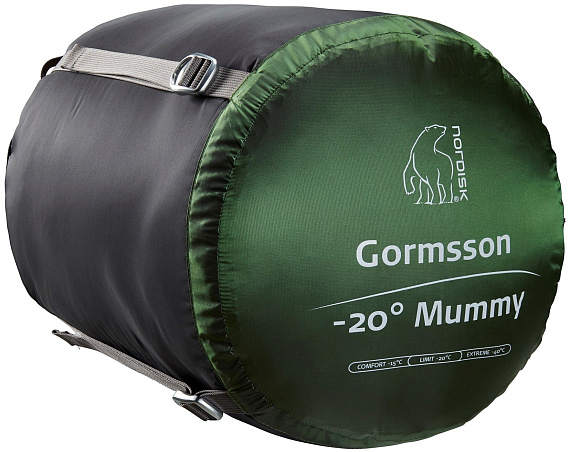 Спальник Nordisk Gormsson -20 Mummy M Artichoke Green/Mustard Yellow/Black - Фото 16 большая