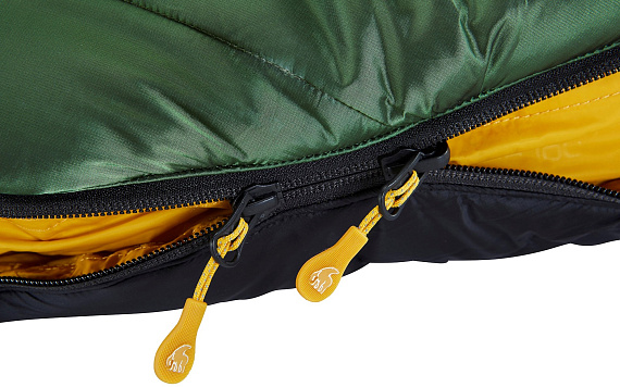Спальник Nordisk Gormsson -20 Mummy XL Artichoke Green/Mustard Yellow/Black - Фото 9 большая