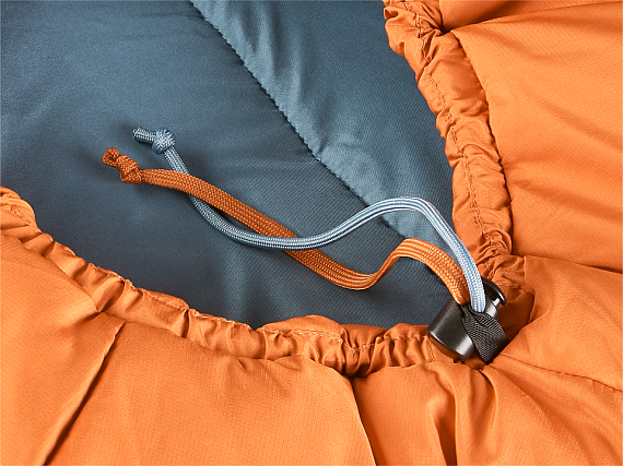 Спальник женский Deuter Orbit -5° SL Mandarine/Slateblue - Фото 6 большая