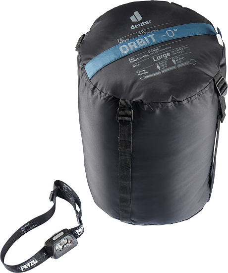 Спальник Deuter Orbit 0° L Arctic/Ink - Фото 2 большая