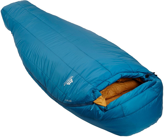 Спальник женский Mountain Equipment Nova IV Regular Ink/Pumpkin Spice - Фото 2 большая
