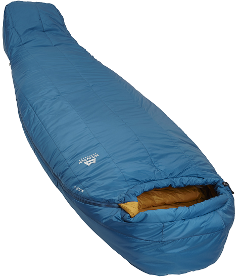 Спальник женский Mountain Equipment Nova III Long Ink/Pumpkin Spice - Фото 2 большая