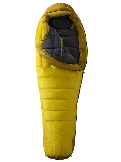 Спальник Marmot Col MemBrain Yellow Vapor/Green Wheat 211 см - Фото 2 большая
