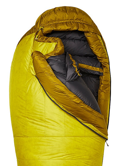 Спальник Marmot Col MemBrain Long Yellow Vapor/Green Wheat 226 см - Фото 2 большая