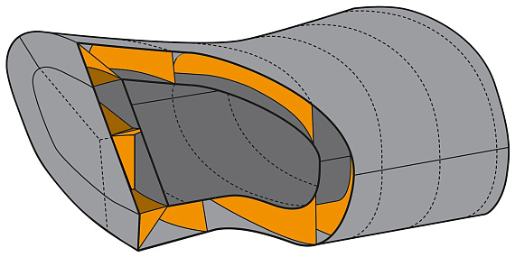 Спальник Mountain Equipment Redline Regular Marmalade - Фото 8 большая