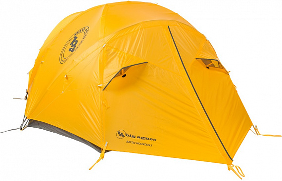 Палатка Big Agnes Battle Mountain 3 Gold - Фото 3 большая