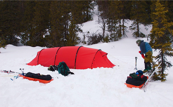 Палатка Hilleberg Kaitum 2 GT Red - Фото 4 большая