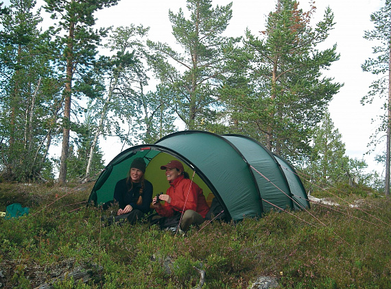 Палатка Hilleberg Kaitum 4 GT Green - Фото 22 большая