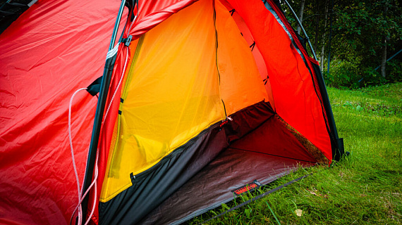 Палатка Hilleberg Soulo Red - Фото 4 большая