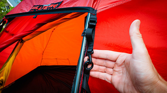 Палатка Hilleberg Soulo Red - Фото 5 большая