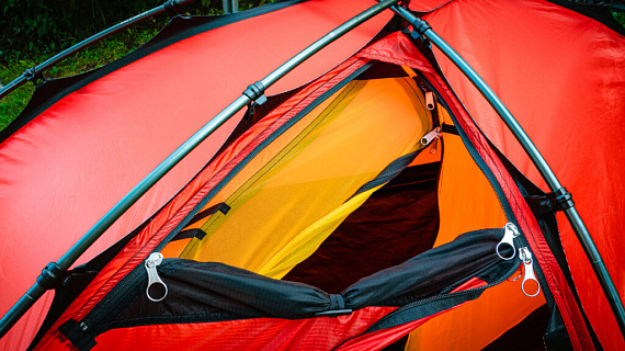 Палатка Hilleberg Soulo Red - Фото 6 большая