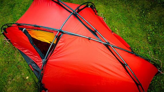 Палатка Hilleberg Soulo Red - Фото 7 большая