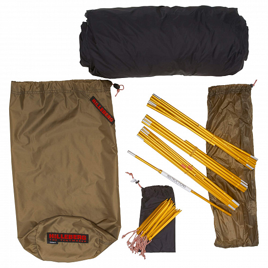 Палатка Hilleberg Kaitum 4 Sand - Фото 11 большая