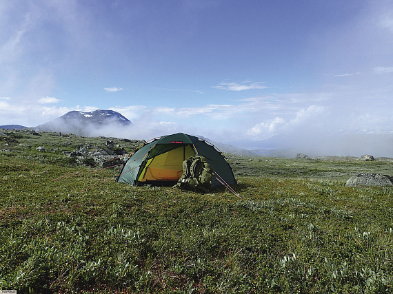 Палатка Hilleberg Soulo Green - Фото 4 большая