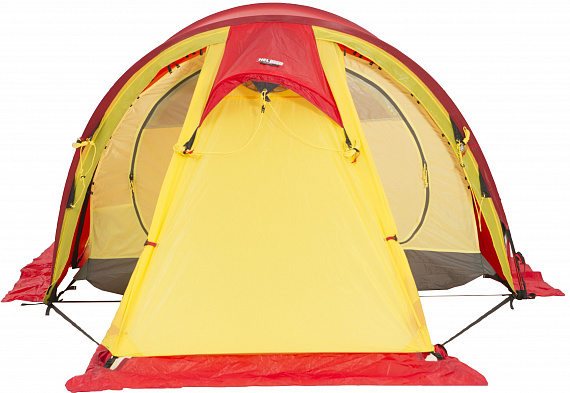 Палатка Helsport Patagonia X-trem 3 Red/Yellow - Фото 4 большая