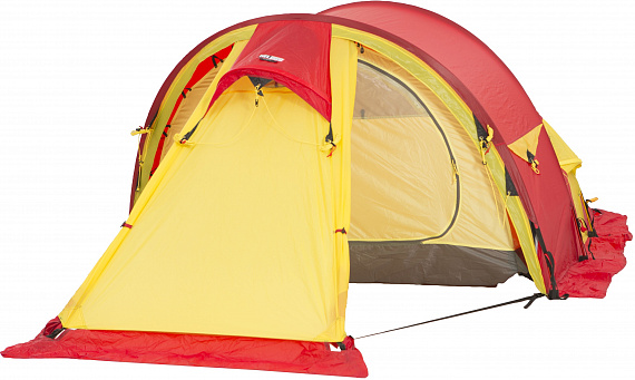 Палатка Helsport Patagonia X-trem 3 Red/Yellow - Фото 5 большая