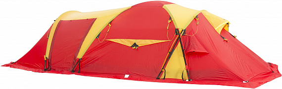 Палатка Helsport Svalbard High Camp 5 Red/Yellow - Фото 6 большая