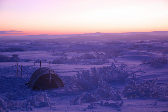 Палатка Helsport Svalbard High Camp 5 Red/Yellow - Фото 12 большая