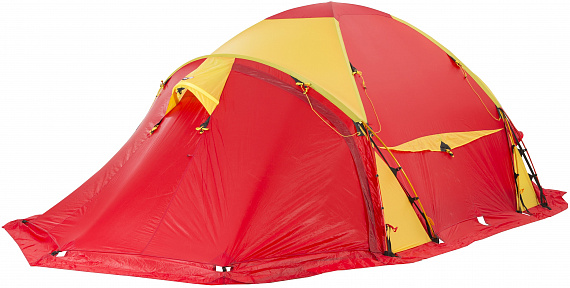 Палатка Helsport Svalbard 6 Camp Red/Yellow - Фото 3 большая