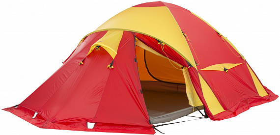 Палатка Helsport Svalbard 6 Camp Red/Yellow - Фото 7 большая