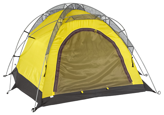 Палатка Normal Буран 4 N Si PU Жёлтый - Фото 5 большая